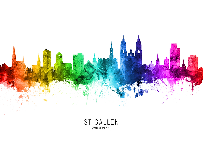St Gallen Skyline