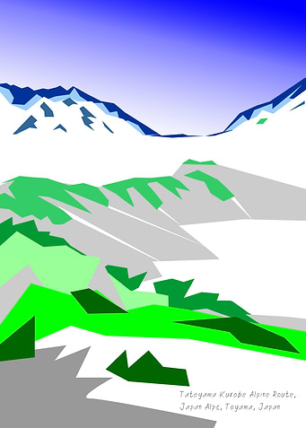 Alpine Mountain Japan