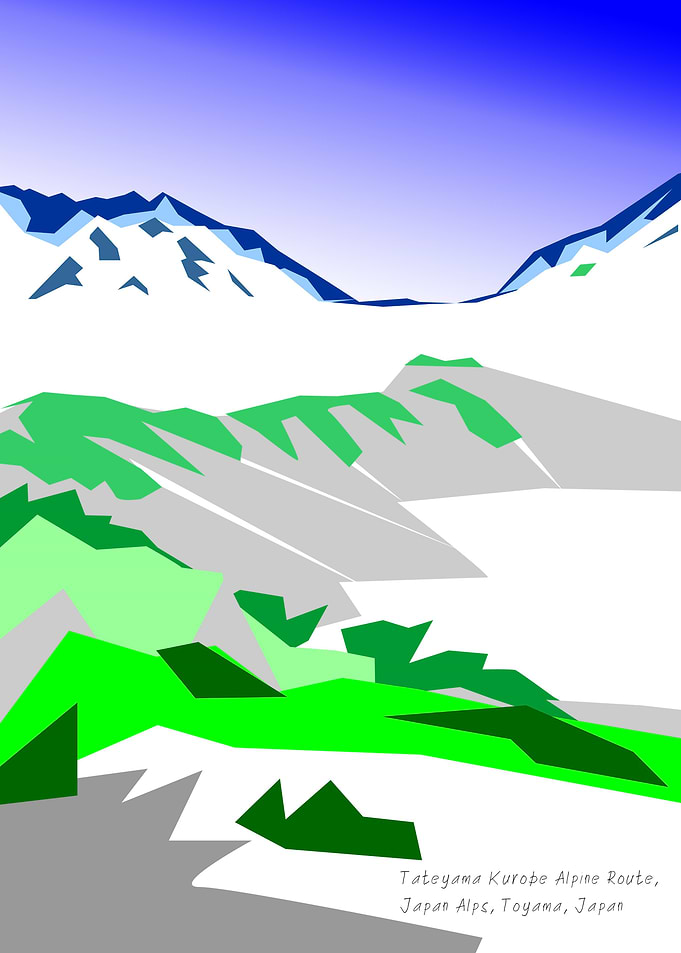 Alpine Mountain Japan