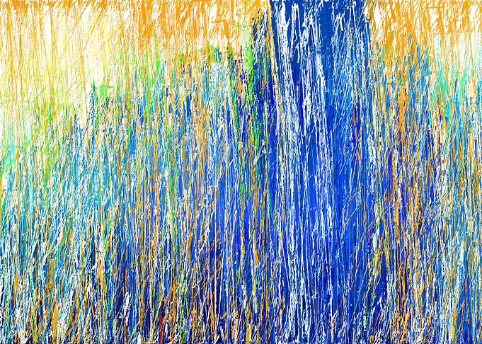 colorful stroke lines