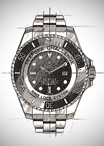 Rolex Sketch