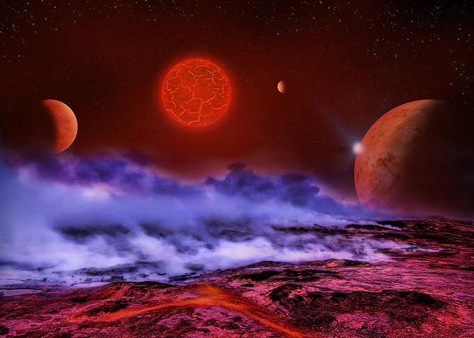 Space artwork
