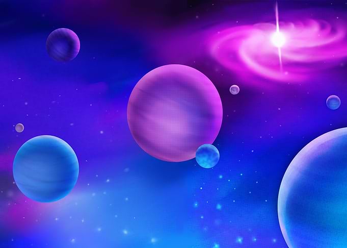 Space artwork
