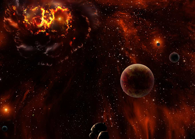 Space artwork