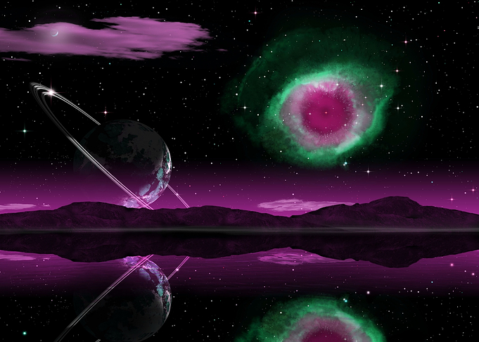 Space artwork