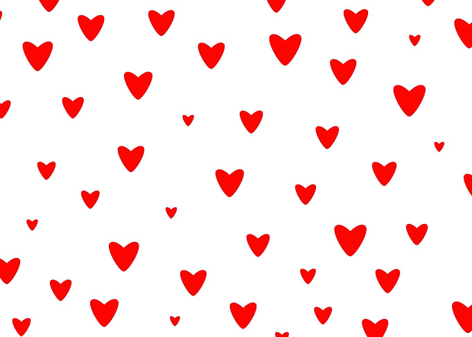 Red Hearts Background