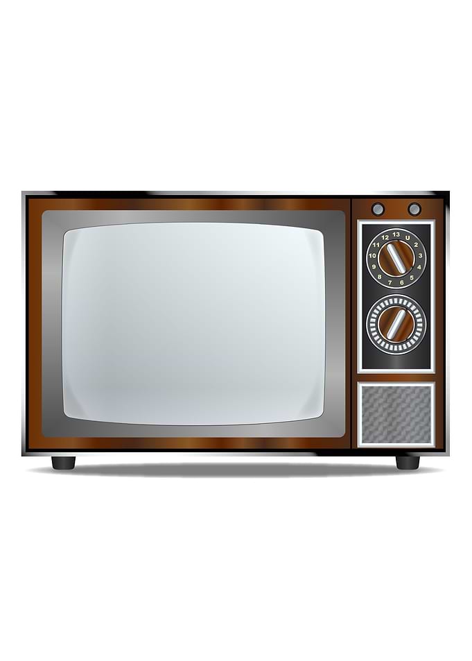 Old Television Set