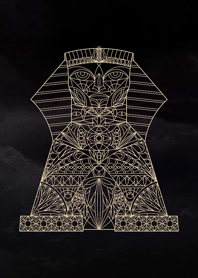 Geometric Sphinx of Giza