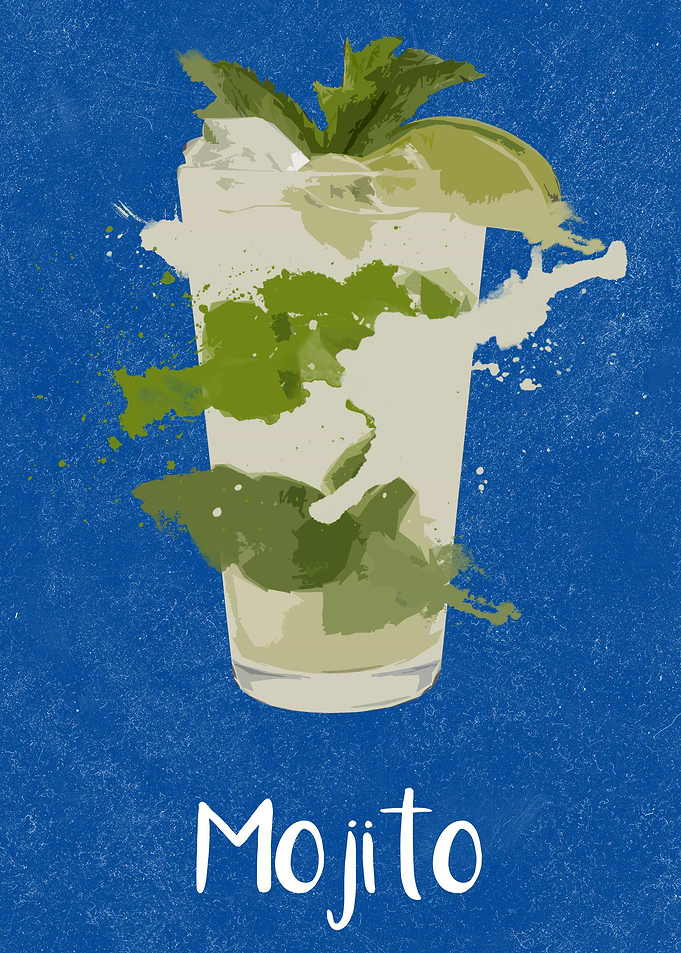Cocktail Mojito drink