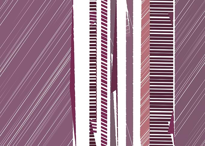 colored lines and stripes