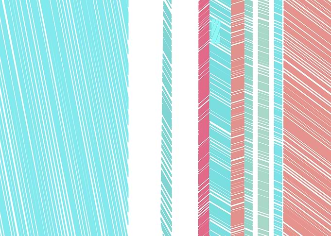 colored lines and stripes