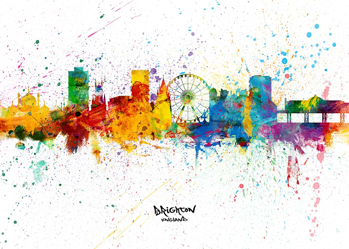 Brighton England Skyline