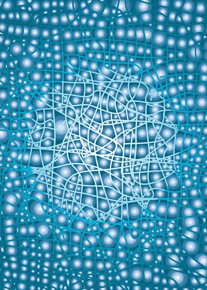 Blue Liquid Background