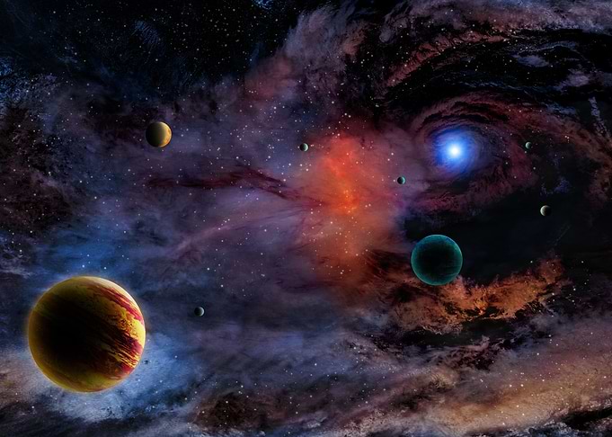 Space artwork
