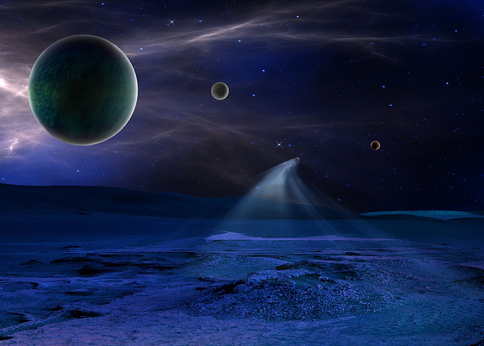 Space artwork