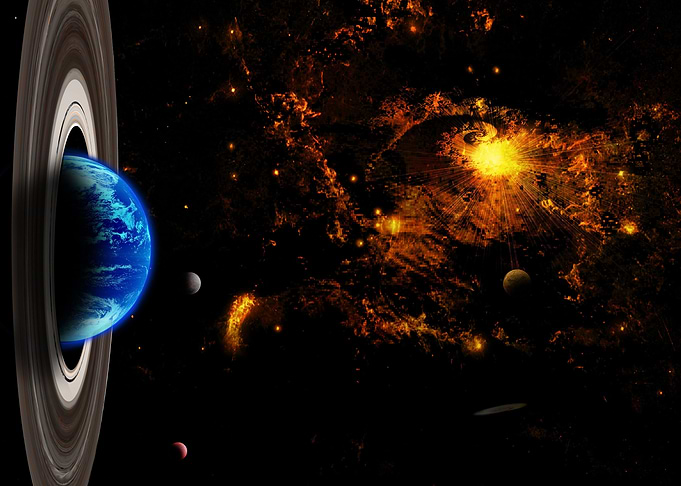 Space artwork