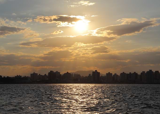 Sunset skyline