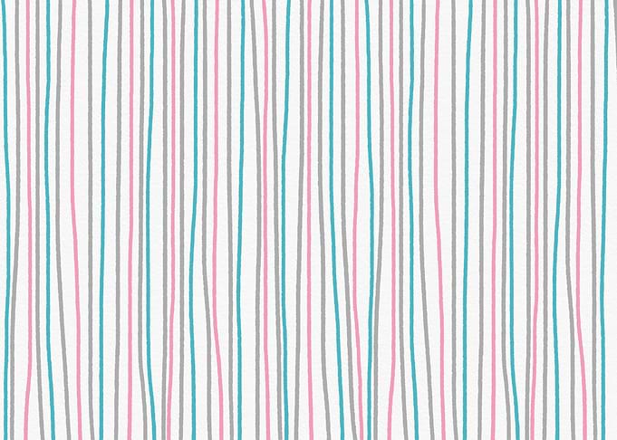 Pink and blue pastel line