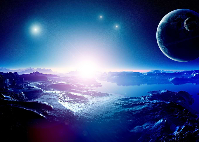 Distant world