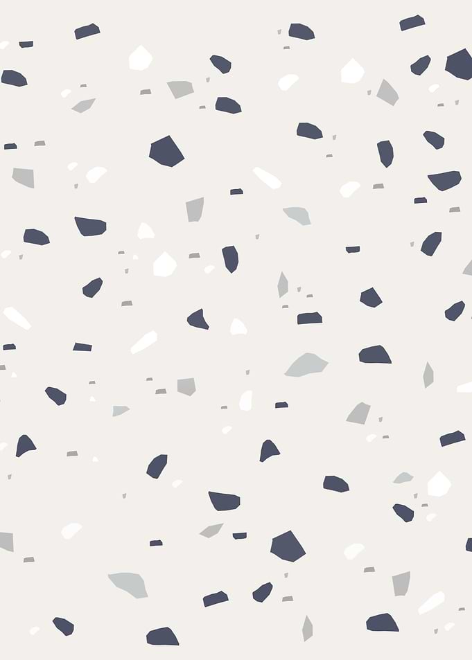 Midnight Creme Terrazzo 1