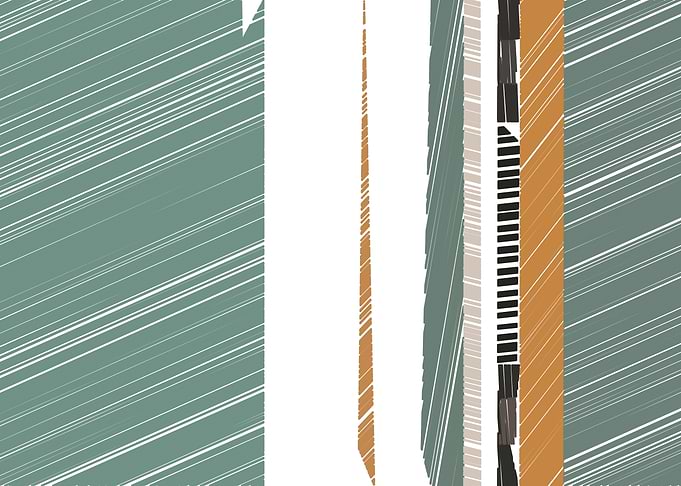 colored lines and stripes
