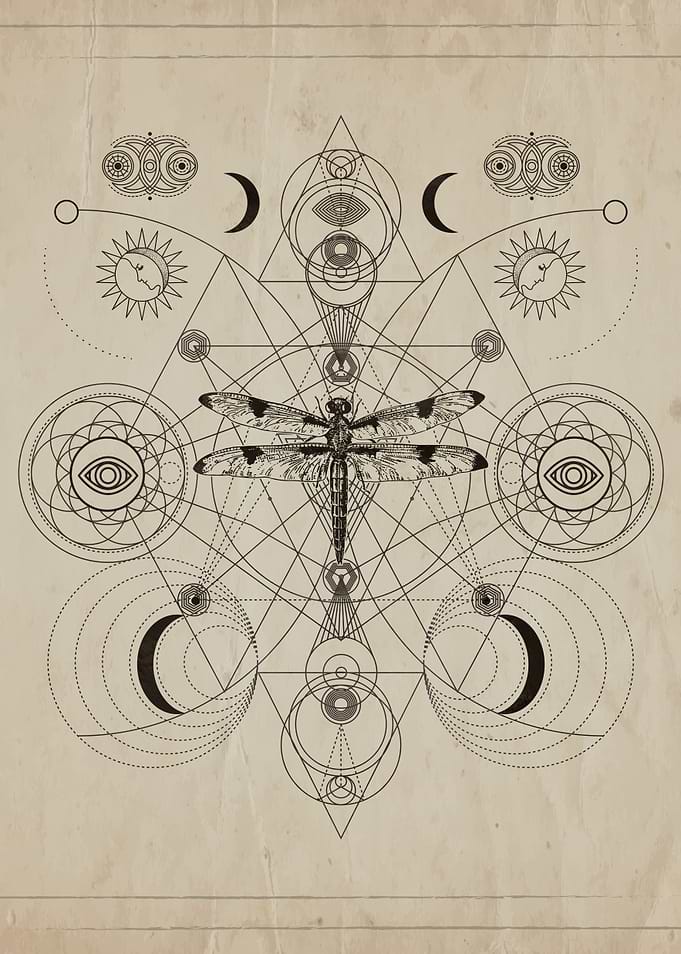 Dragonfly Sacred Geometry