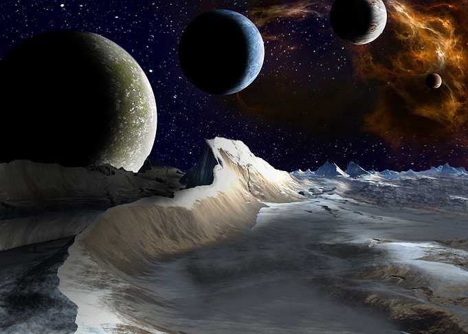 Space artwork