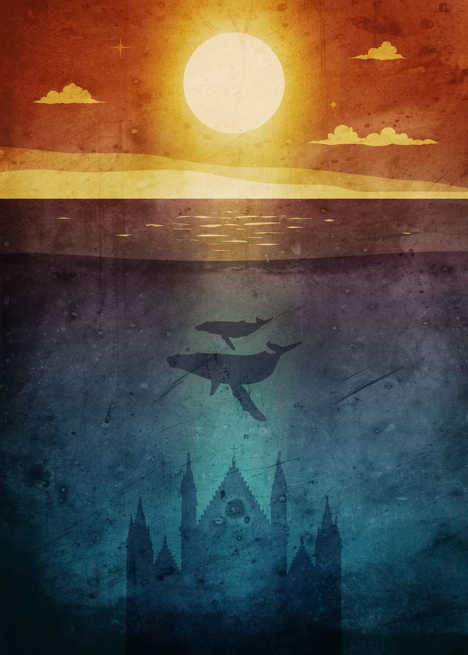 Orvieto whales twilight