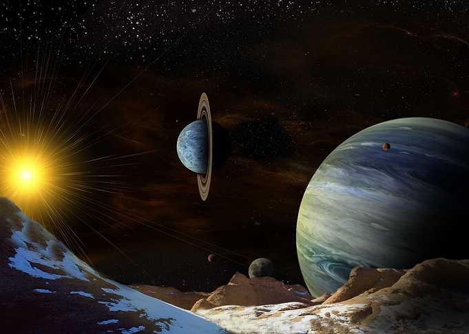 Space artwork