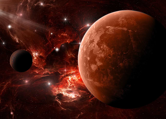 Space artwork