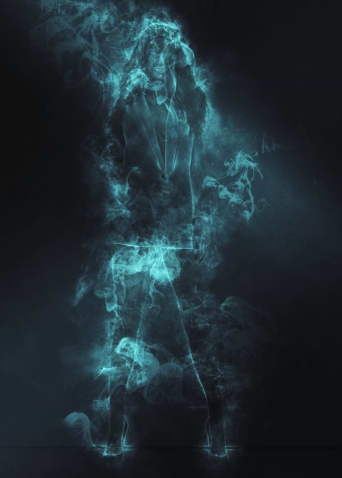 Girl in Smoke