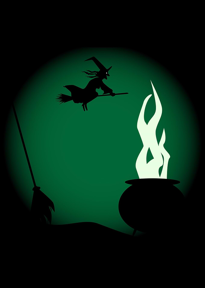 Halloween Witch Poster