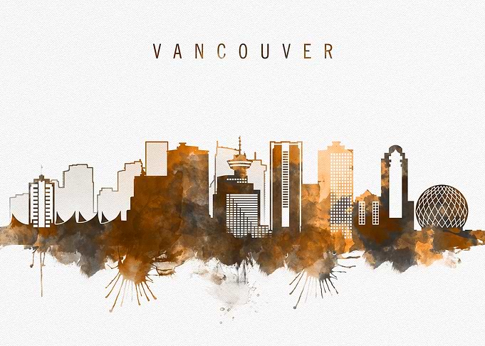 Vancouver Canada Skyline