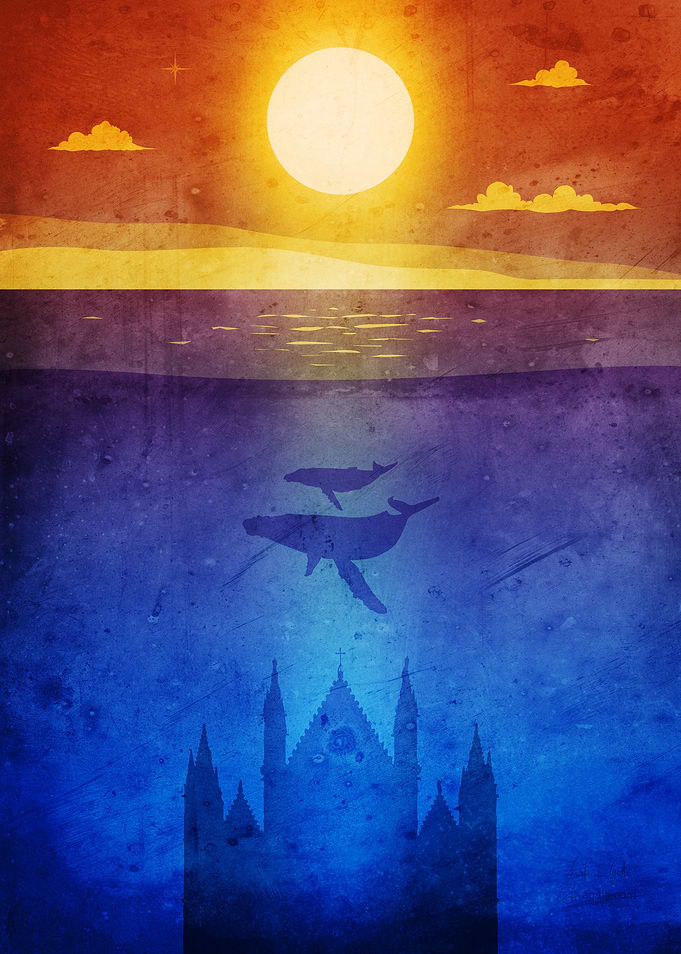 Orvieto whales sunset