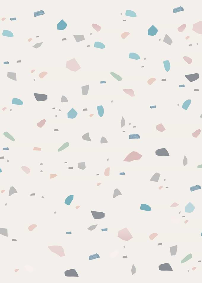 Pastel Creme Terrazzo 1