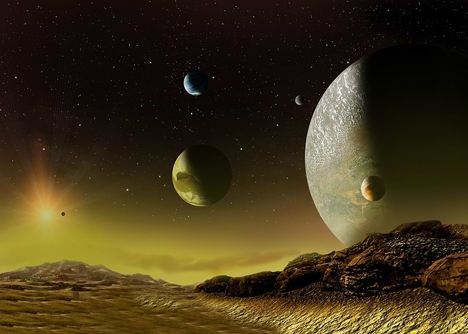 Space artwork