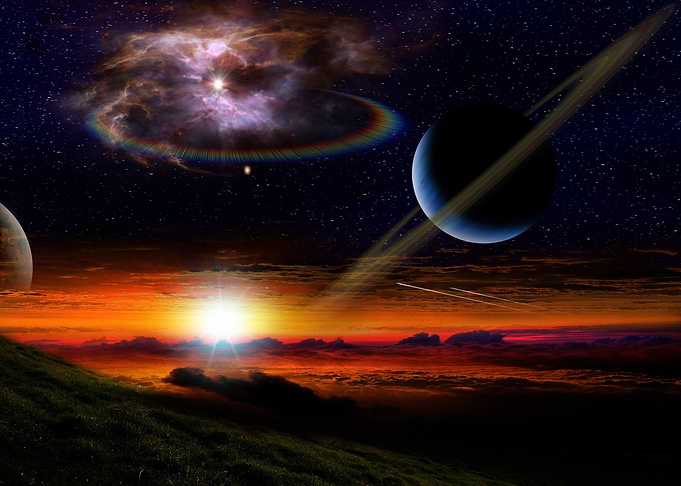 Space artwork