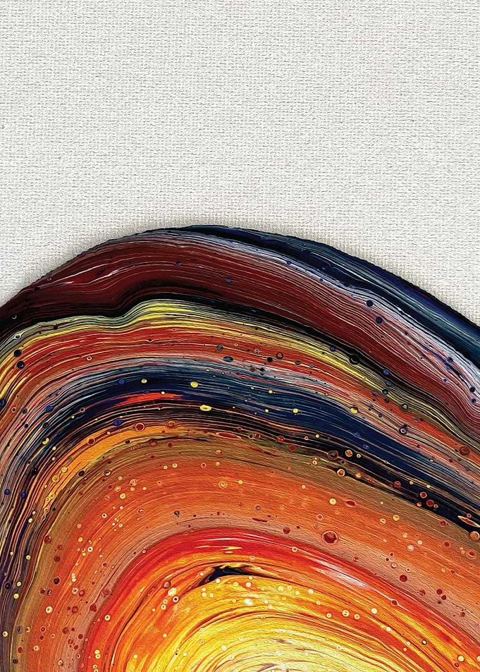 Acrylic Pour Painting
