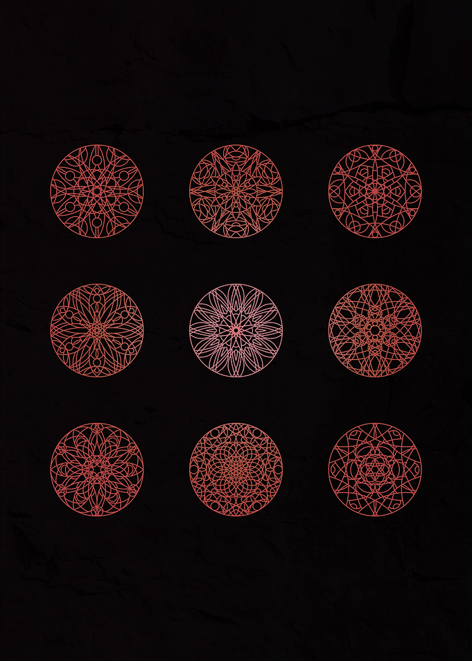Sacred geometry mandalas