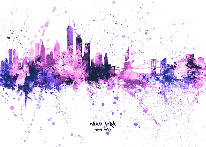 New York New York Skyline