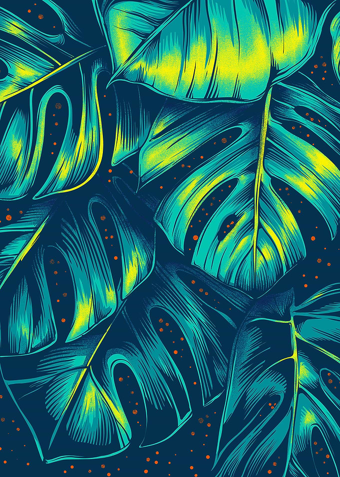 Galaxy Botanical Leaf