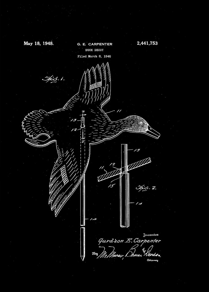 patent Carpenter Duck