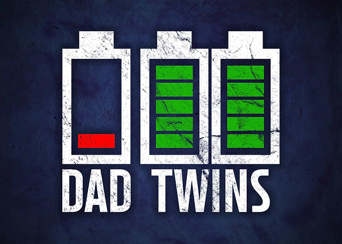 Father Twins Low Battery
