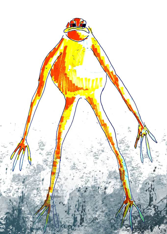 Orange Frog