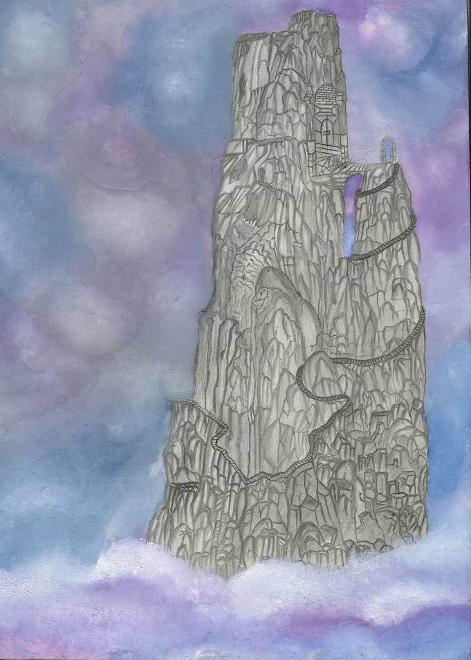 Mountain skyscraper