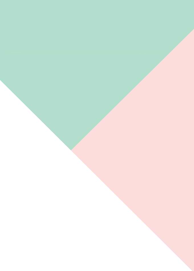 Blush Mint White Geo 1