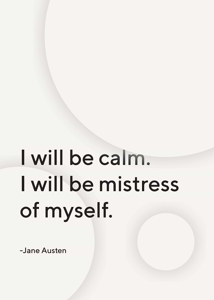 I Will Be Calm