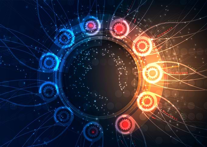 Technology background