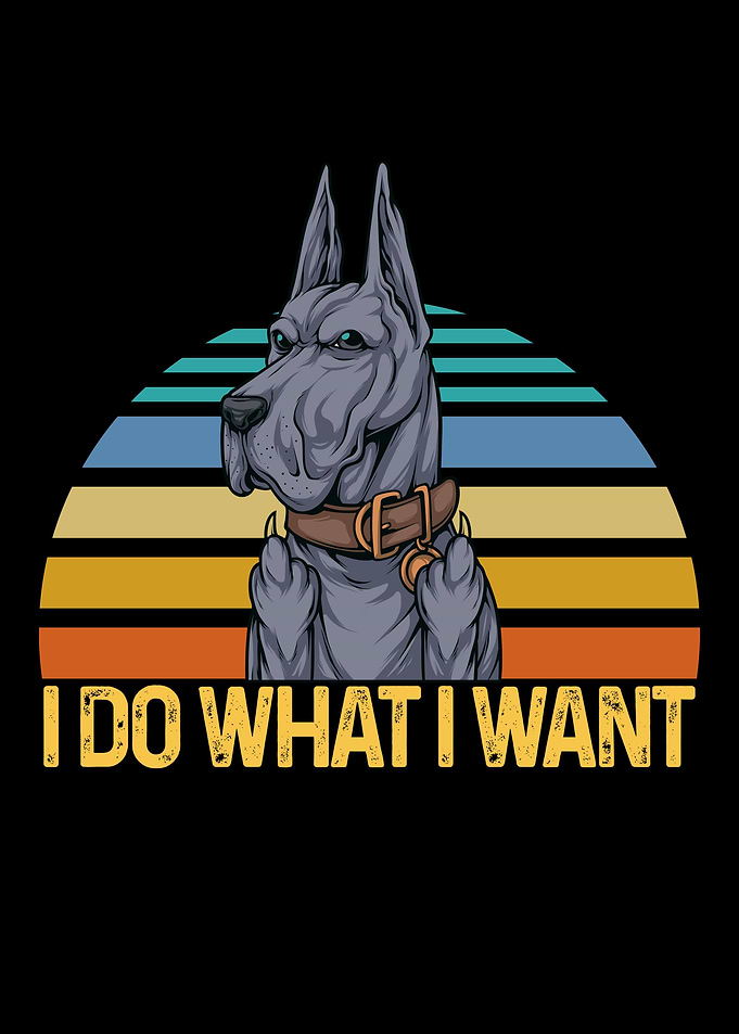 Great Dane Dog Want