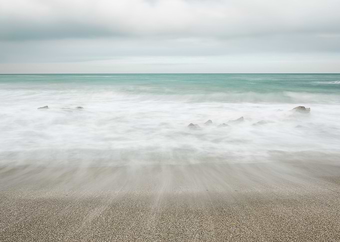 Wave over Shingle
